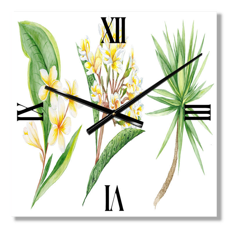 Horloge murale Tropical, Grand