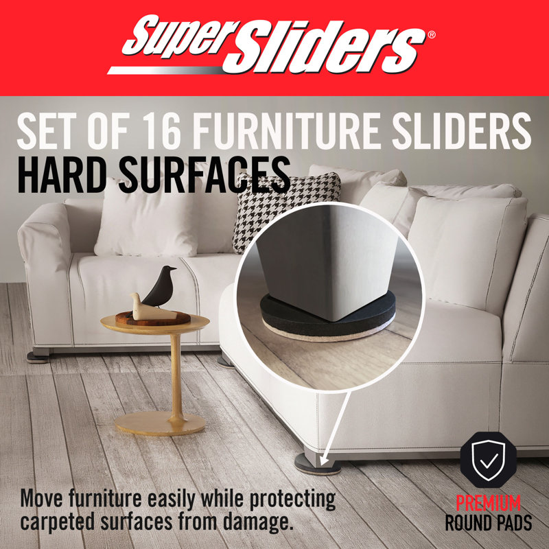 Reusable Furniture Slider for Hard Surfaces