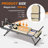 EvoNet Beige Reformer Machine with Padded Platform Extender