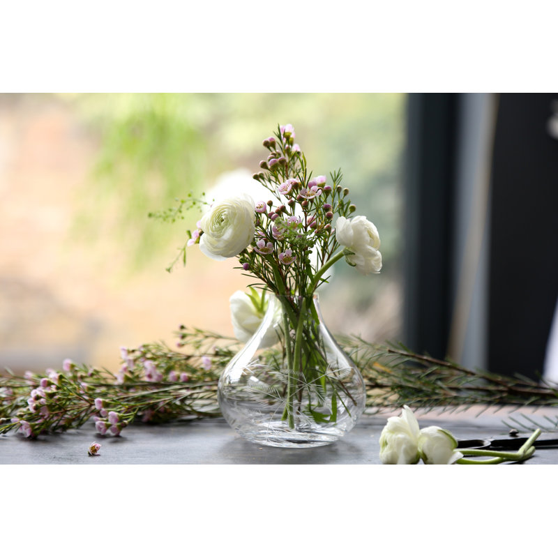 Handmade Lead Free Crystal Table Vase