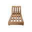 Chaise longue d'extérieur en teck Starlita-994637717