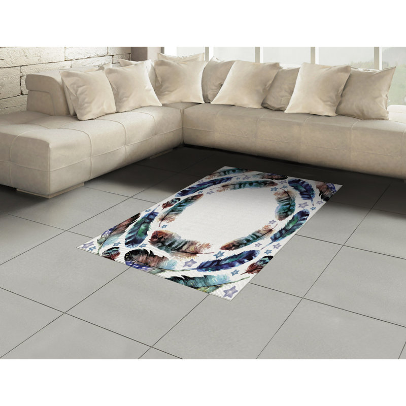 Tapis décoratif Concentric, Rectangle— 4 pi x 5 pi 8 po