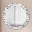 Huldar Glass Flat Wall Mirror