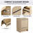 24'' Single Bathroom Vanity Base