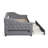 Gray Upholstered Twin XL Daybed with LED Belt & 2 Drawers | Modern Design | Sturdy Frame | Spacious Storage | Ideal for Guest Rooms & Small Spaces