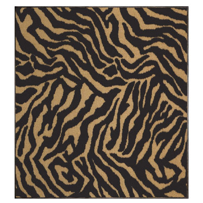 Tapis brun / noir Furnish My Place