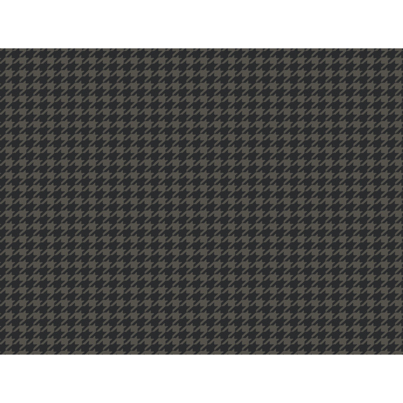 Watson Black Houndstooth Wallpaper, Black