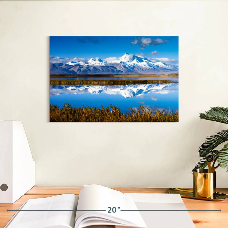 Alvord Naimona'nyi et lac Manasarovar, H 8 po x l 12 po