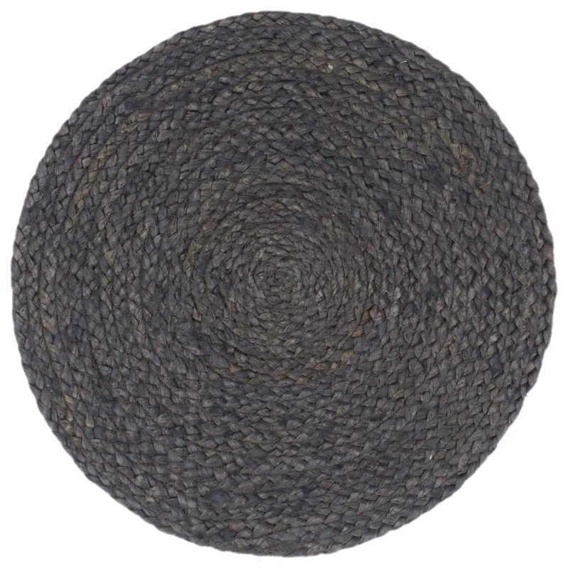 Ferrin Jute Solid Colour Round Placemat