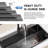 30" Single Bowl Stainless Steel Drop-In Kitchen Sink-114805353