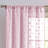 Pom Pom Voile Rod Pocket Sheer Curtains-1843391292-1843391291