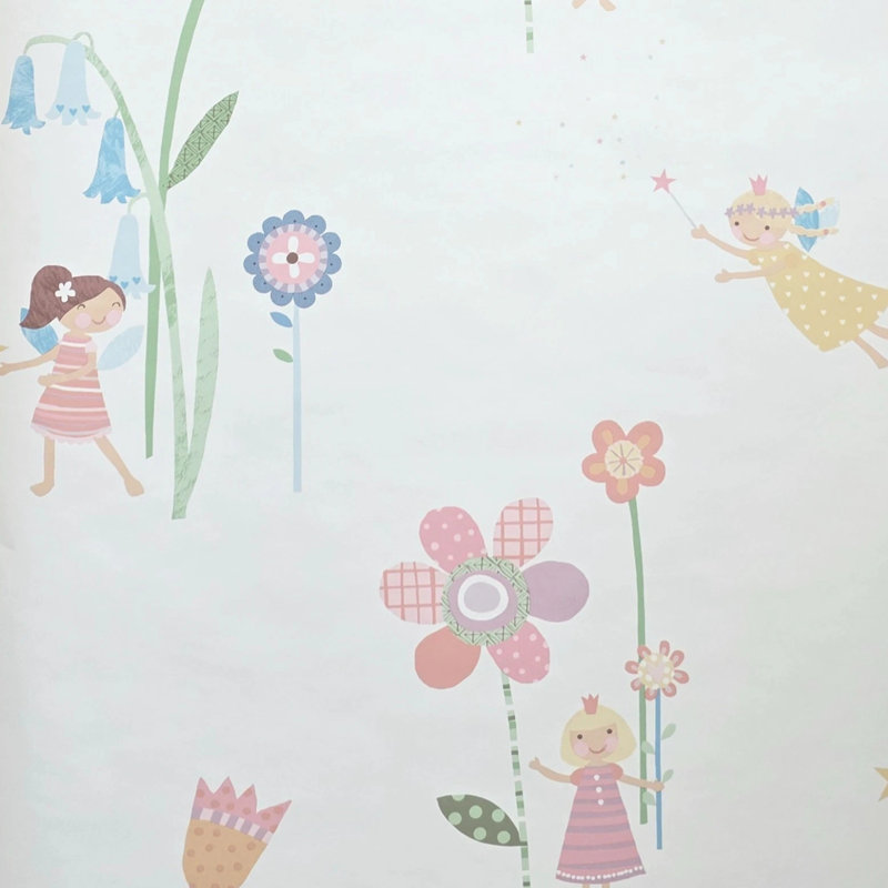 Papier peint blanc cassé Playful