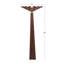 Furrow 65-in Red Floor Lamp-724173054