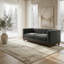 Canapé moderne 78,7 po pour salon, appartement et petit espace, gris foncé