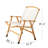 Portable Folding Camping Chair Beechwood Beach Chair For Camping, Lawn, Hiking, Sports, Hunting, Fishing, Patio & Backyard, 360 Lbs Capacity With Carry Bag(white)-689052210-689052204
