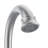 High Arc 2-handle Kitchen Faucet With Pull-out Side Sprayer, 360° Swivel Spout, 4-hole Installation