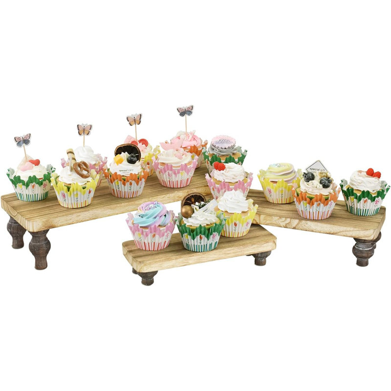 Bozanka Wood Cake Stand
