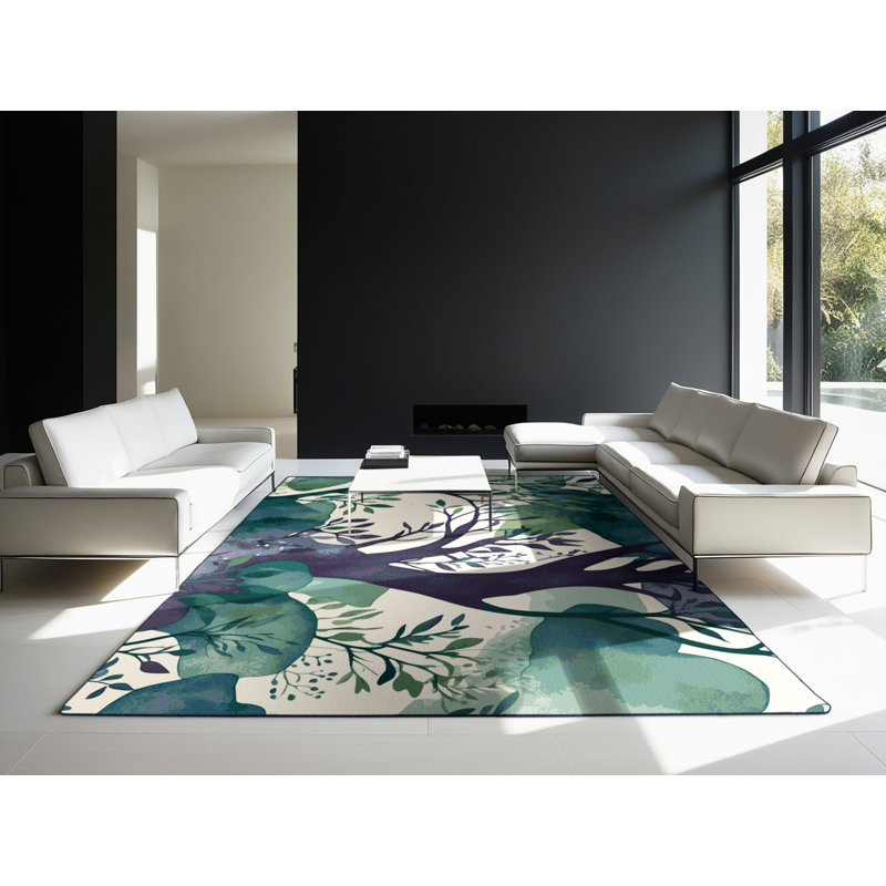 Celestial Woods Rug, Square 5'