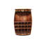 Kraker 67cm Solid Wood Wine Bar