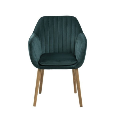 Saster 49cm H Tufted Velvet Upholstered Armchair
