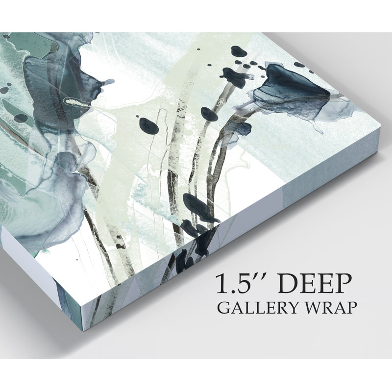 «Deep Splash I» par Lieven, reproduction d'art sur toile, H 27 po x l 18 po x P 1 po, Toile tendue