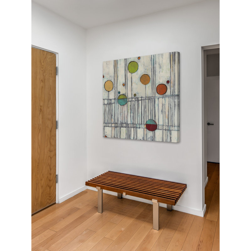 « suspendu arpeggio i », reproduction d’art sur toile tendue, H 18 po x l 18 po x P 1,5 po