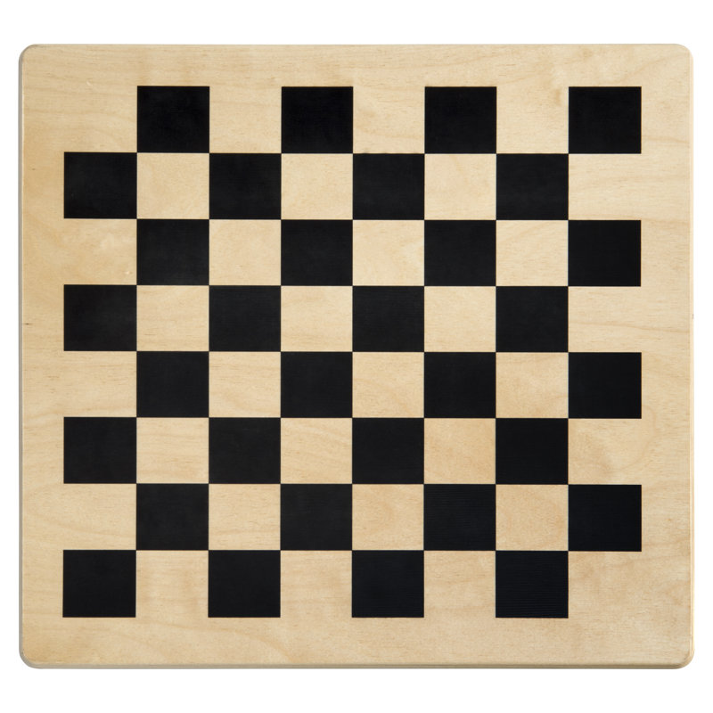 Build-N-Play Table with Checkerboard