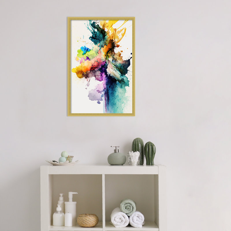 «Underestimated by Skegness», reproduction d'art encadrée, H 25 po x l 17 po