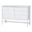 Baxton Studio Dayami, ensemble de chambre à coucher 5 pièces, lit double, blanc-1068048555