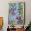 Iris Garden, reproduction encadrée de qualité supérieure - prête à être accrochée-88100045-88100044