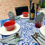 Nappe ronde en coton imprimé floral-781125625