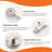 Volume Control Complete Shower System with Rough in-Valve-98269619
