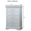 Meuble de rangement de style transitionnel 1Pc-855399206