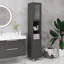 Armoire tour autoportante Aleron avec tablettes réglables pour la salle de bain ou le salon-826876537
