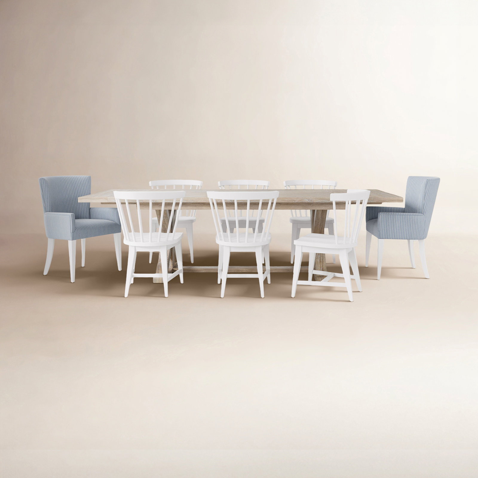 Lana Oak Dining Table Set