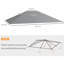 Barnie Dakota Fields Polyester Replacement Canopy for Gazebo-1111050422