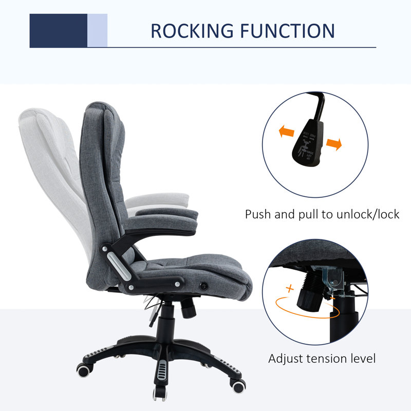 Ludovika Executive Chair, Dark Grey