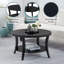 Dinh Round Coffee Table with Shelf-306108372