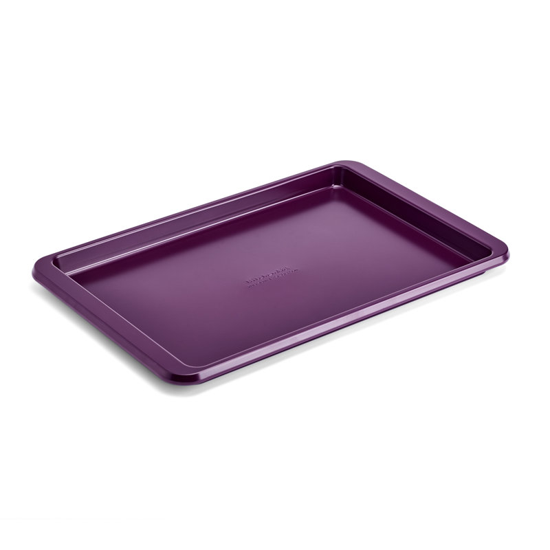Beetroot Purple Nonstick Aluminized Steel 10x15 Cookie Sheet