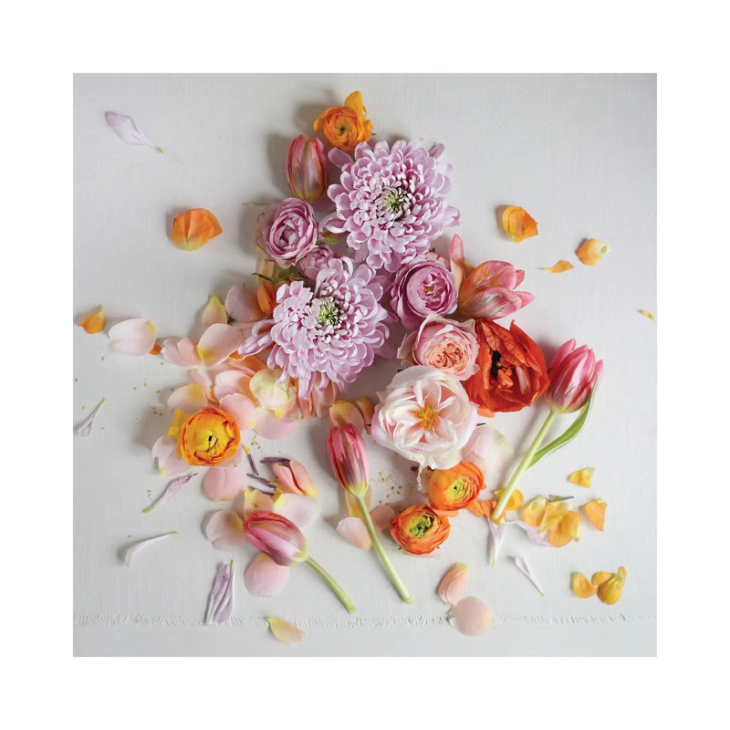 Fresh Bloom 1 Piece Wall Art on Canvas, 45.72 cm H x 45.72 cm W x 1.91 cm D, Wrapped Canvas