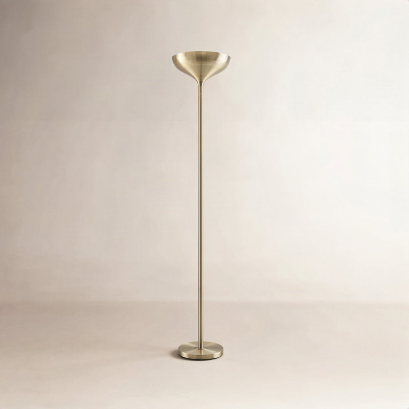 Lampe sur pied Lashley Nylah Luhu, Laiton