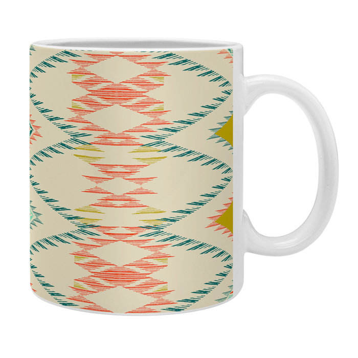 Grande tasse à café à marqueur d’état de motif