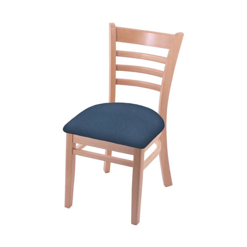 18'' H Upholstered Beech Side Chair, Natural, Rein Bay