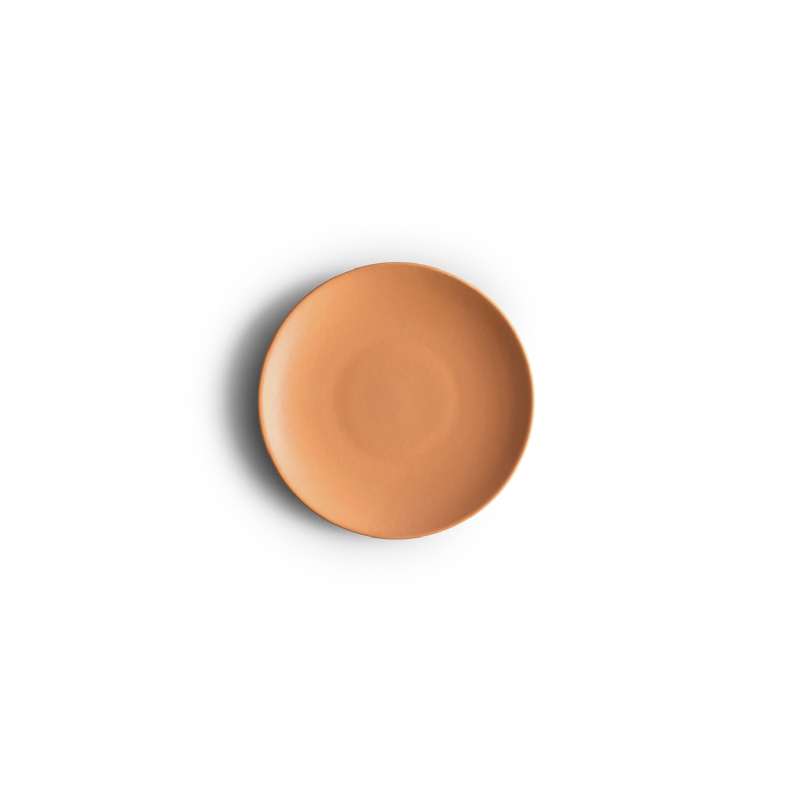 7" Ceramic Appetizer Plate, Orange