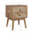 Emet Semi-Assembled Solid Wood 2-Drawer Nightstand-254005862