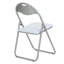 Angel-Marie 45cm H Upholstered Metal Side Chair-823182359