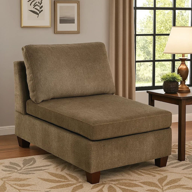 Upholstered Slipper Chair
