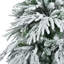 Arbre de 6 pi avec 300, 790 pointes de branches enneigées et 8 modes de clignotant, ajoute une lueur festive au bureau à domicile et-1375624150