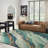 Viscose Abstract Indoor Rug-786705776