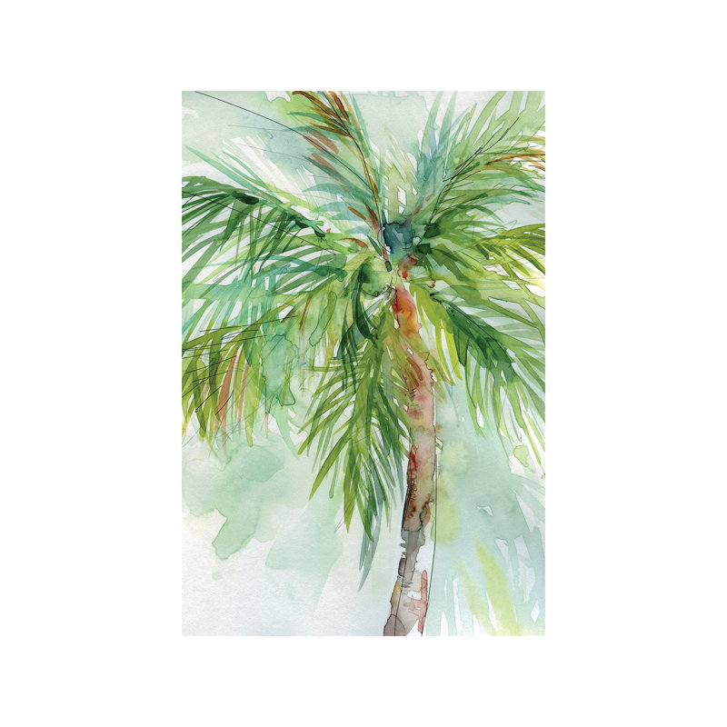 Palm Breezes II by Carol Robinson - Wrapped Canvas Painting, 101.6 cm H x 66.04 cm W x 1.91 cm D